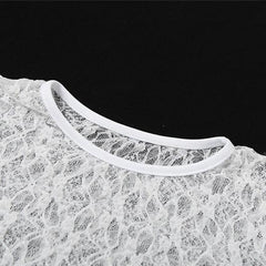 Lace Cropped Top