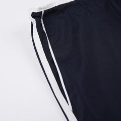 Sporty Pull On Trousers With Zip