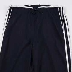 Sporty Pull On Trousers With Zip