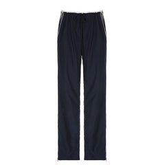 Sporty pull-on trousers with zip details and an elastic waistband, perfect for casual and activewear.